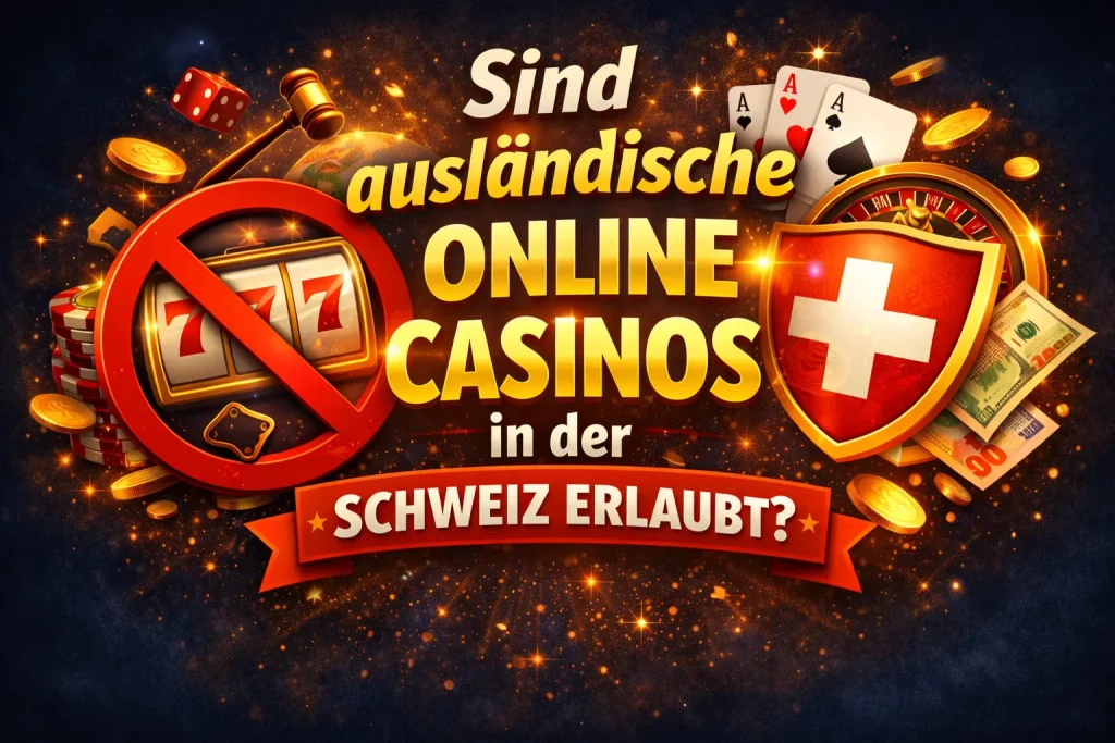 Sind ausländische Online Casinos in der Schweiz erlaubt?